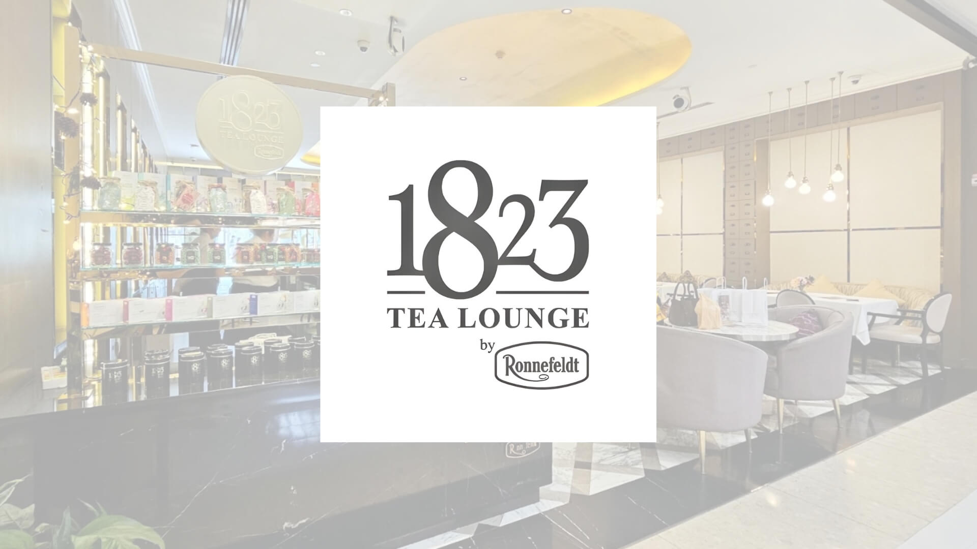 1823 Tea Lounge by Ronnefeldt คาเฟ่ & ของหวาน ย่านเพลินจิต-ชิดลม กรุงเทพฯ