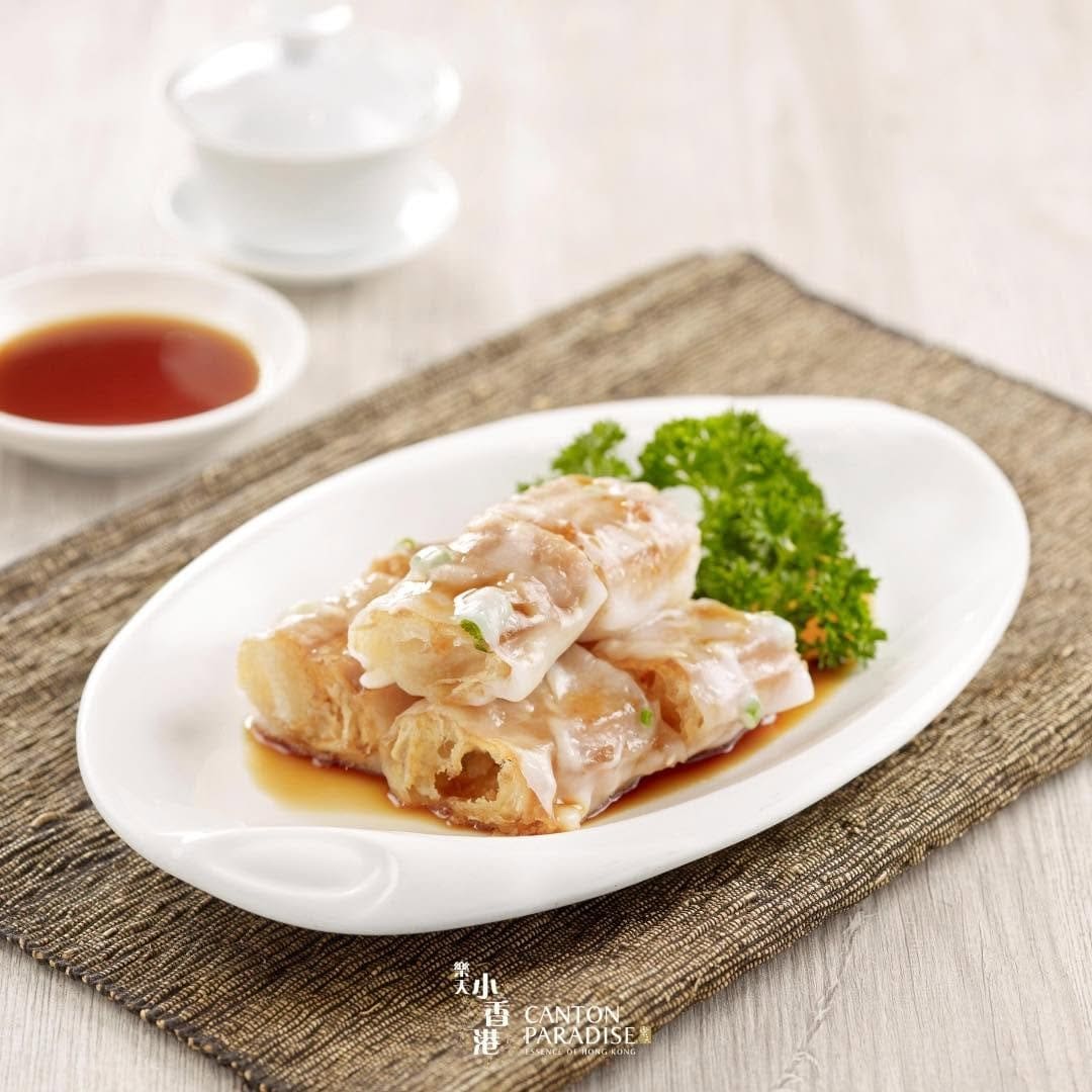 Steamed Rice Roll with Dough Fritter
