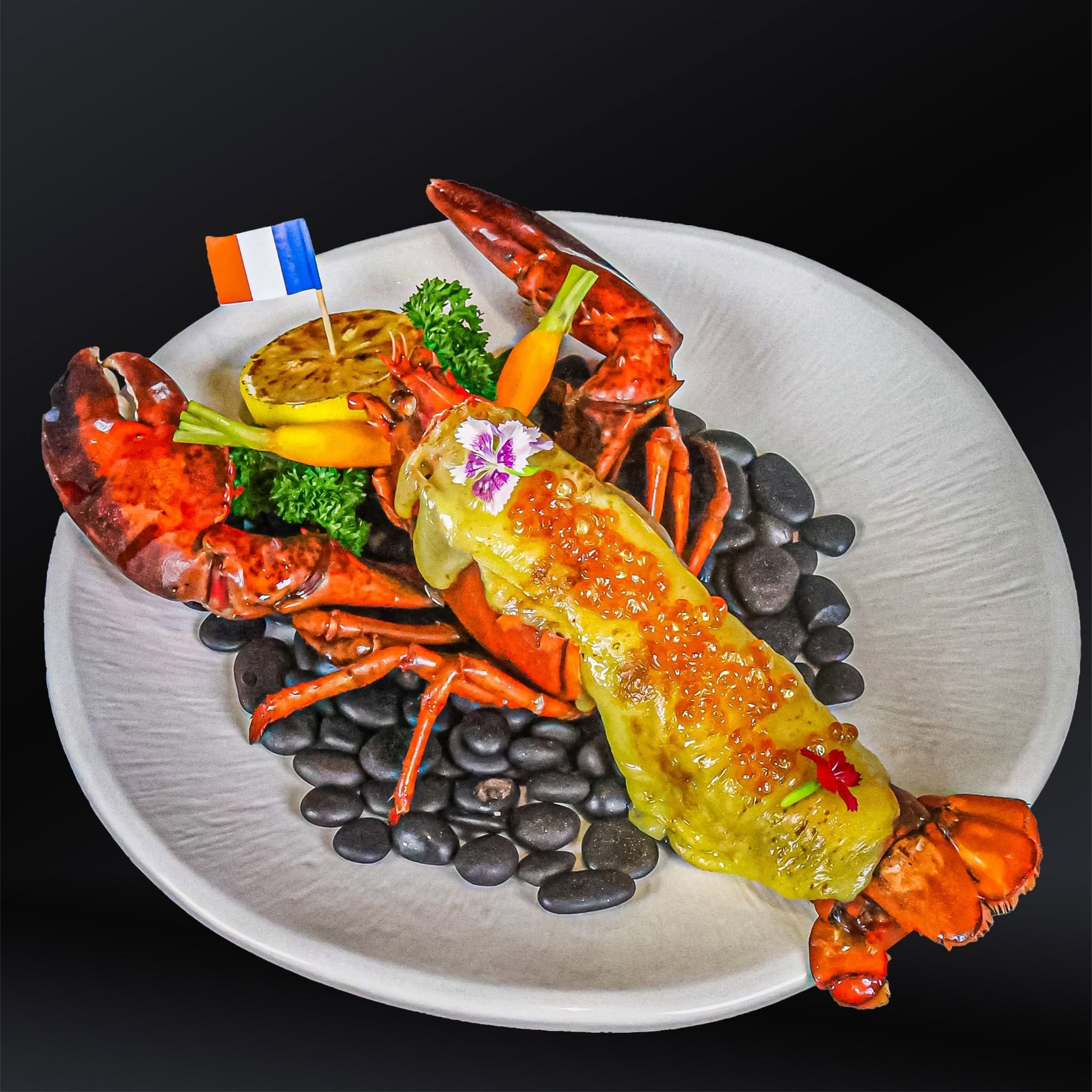 Blue Sky Rooftop Restaurant & Bar — รูปภาพ (อาหาร)
