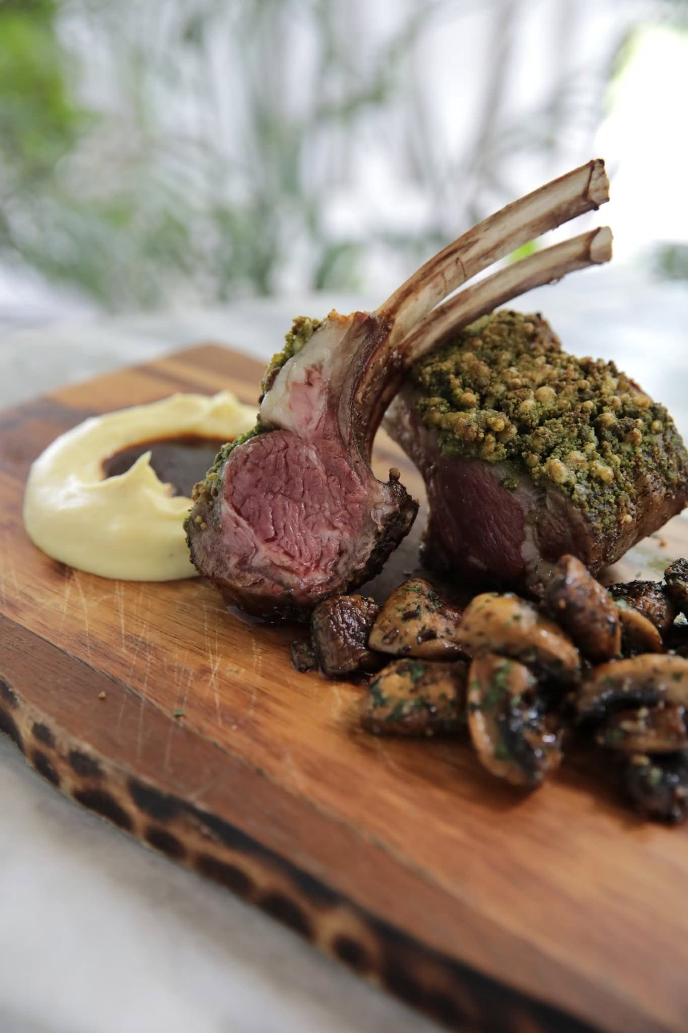 LAMB CRUSTED RACK