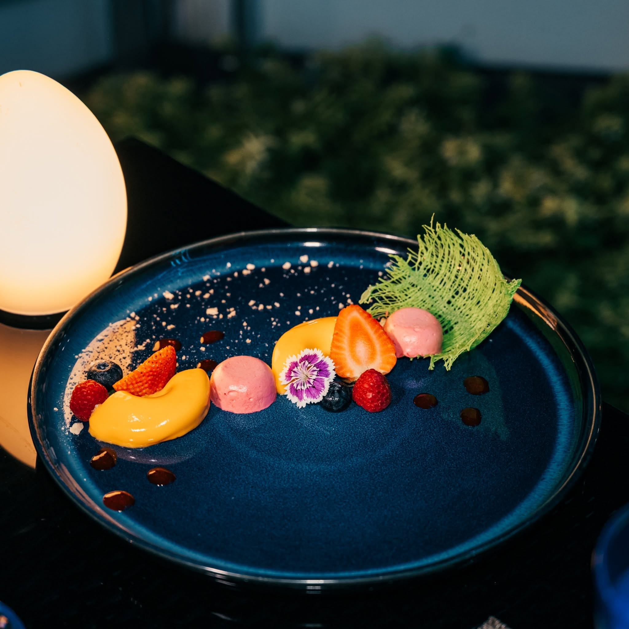 Blue Sky Rooftop Restaurant & Bar — รูปภาพ (อาหาร)