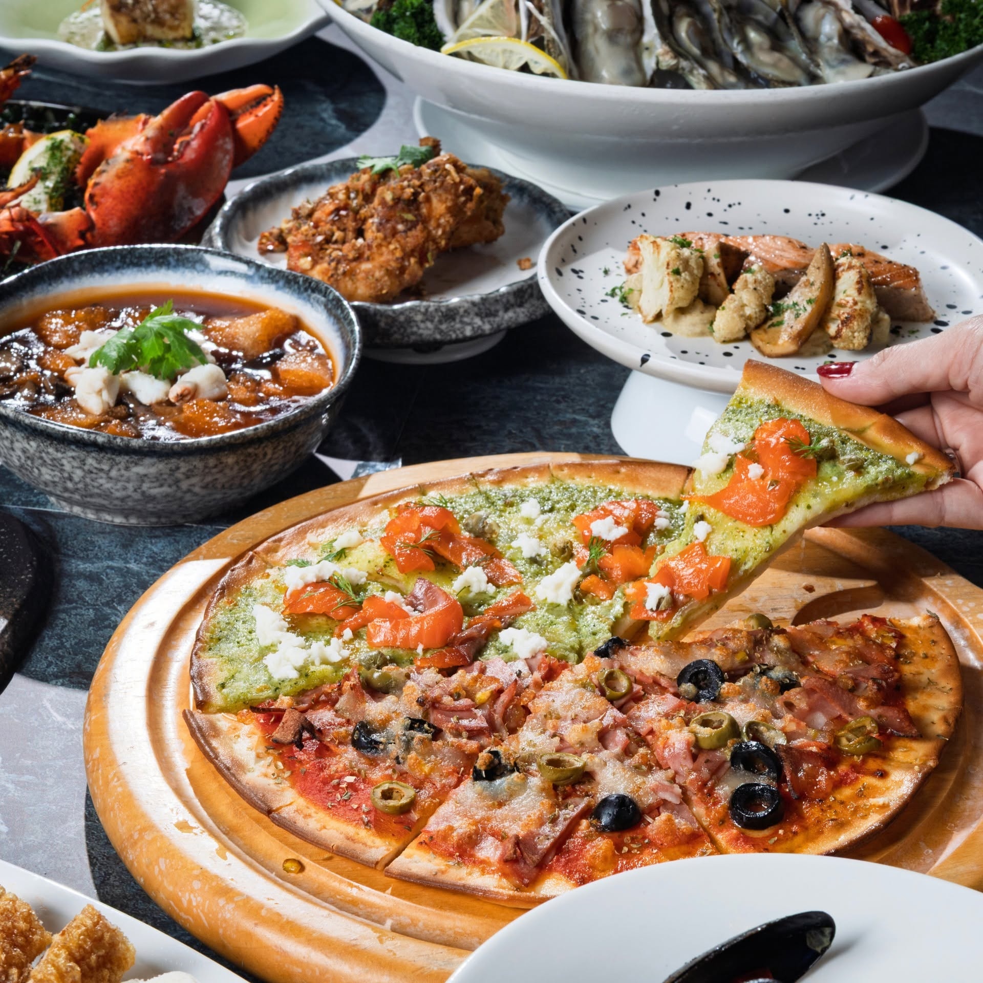 Amaya Food Gallery at Amari — รูปภาพ (อาหาร)
