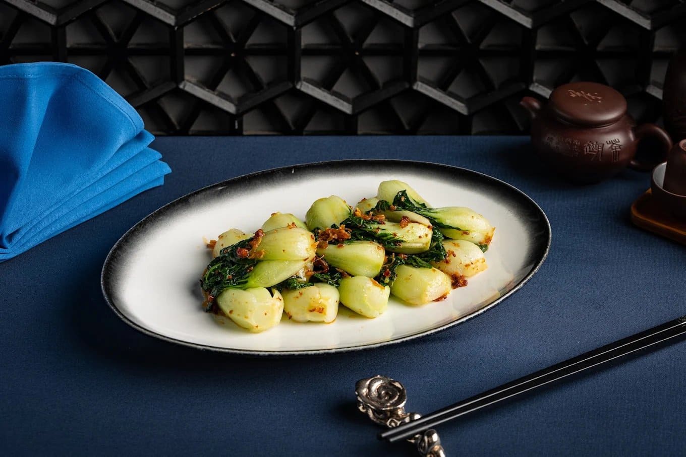Bok Choy in XO Sauce