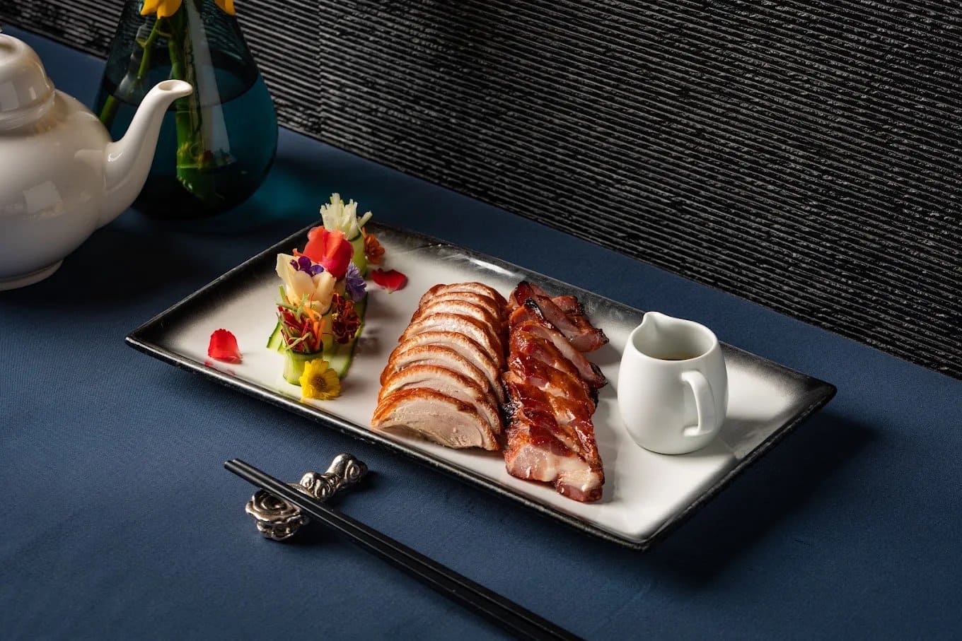 Barbecue Pork and Roasted Duck