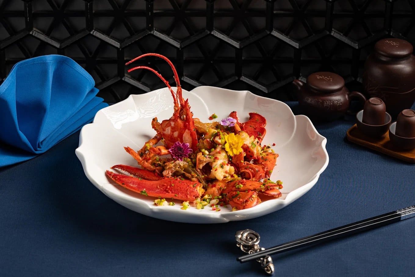 Crispy Boston Lobster with Salt and Pepper  