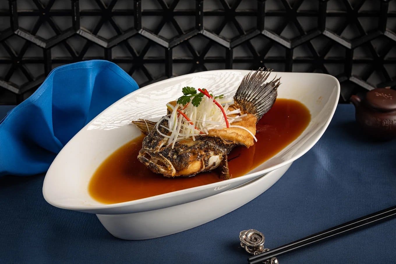 Deep-Fries Sand Goby with Soy Sauce