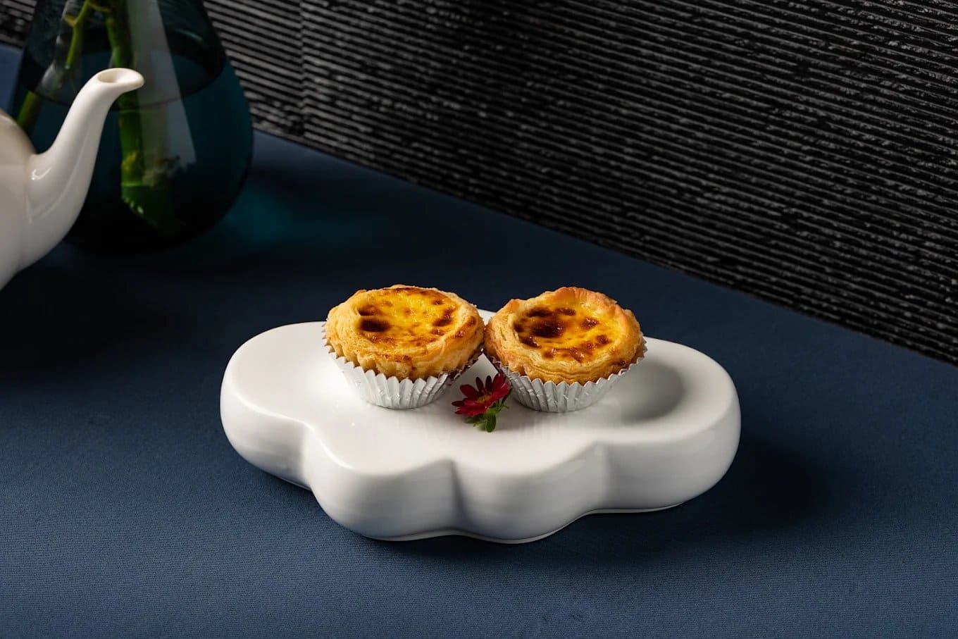 Baked Portuguese-Style Egg Tart 