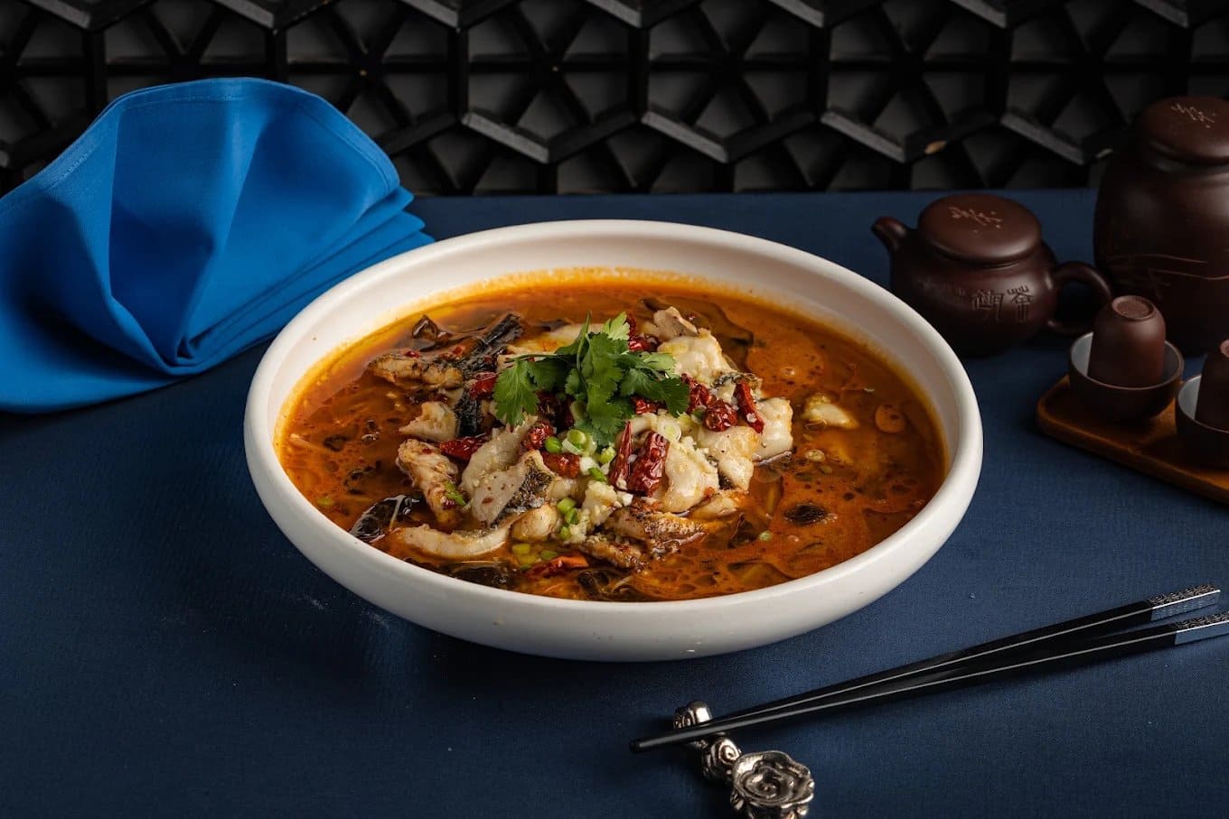 Stewed Fish in Hot Sauce, Chongqing-Style 