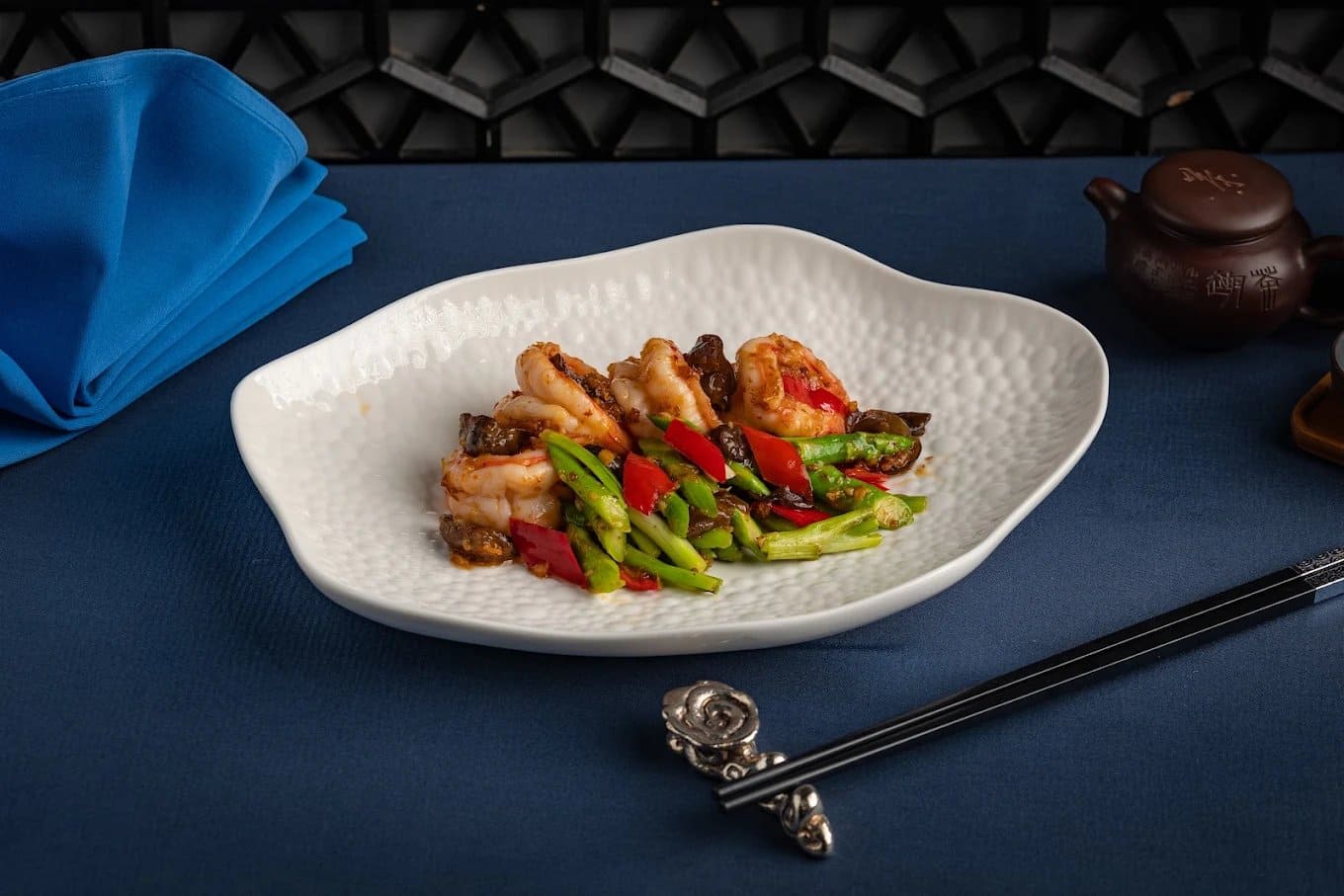 Tiger Prawn with XO Sauce