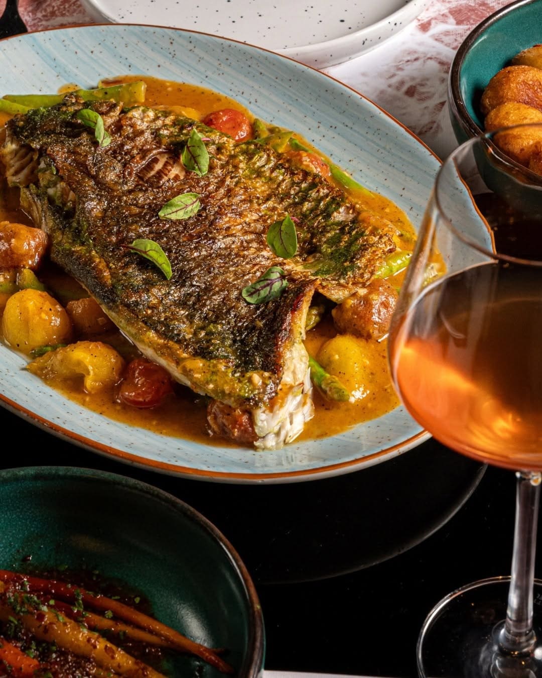 Charcoal Grilled Fish Fillet