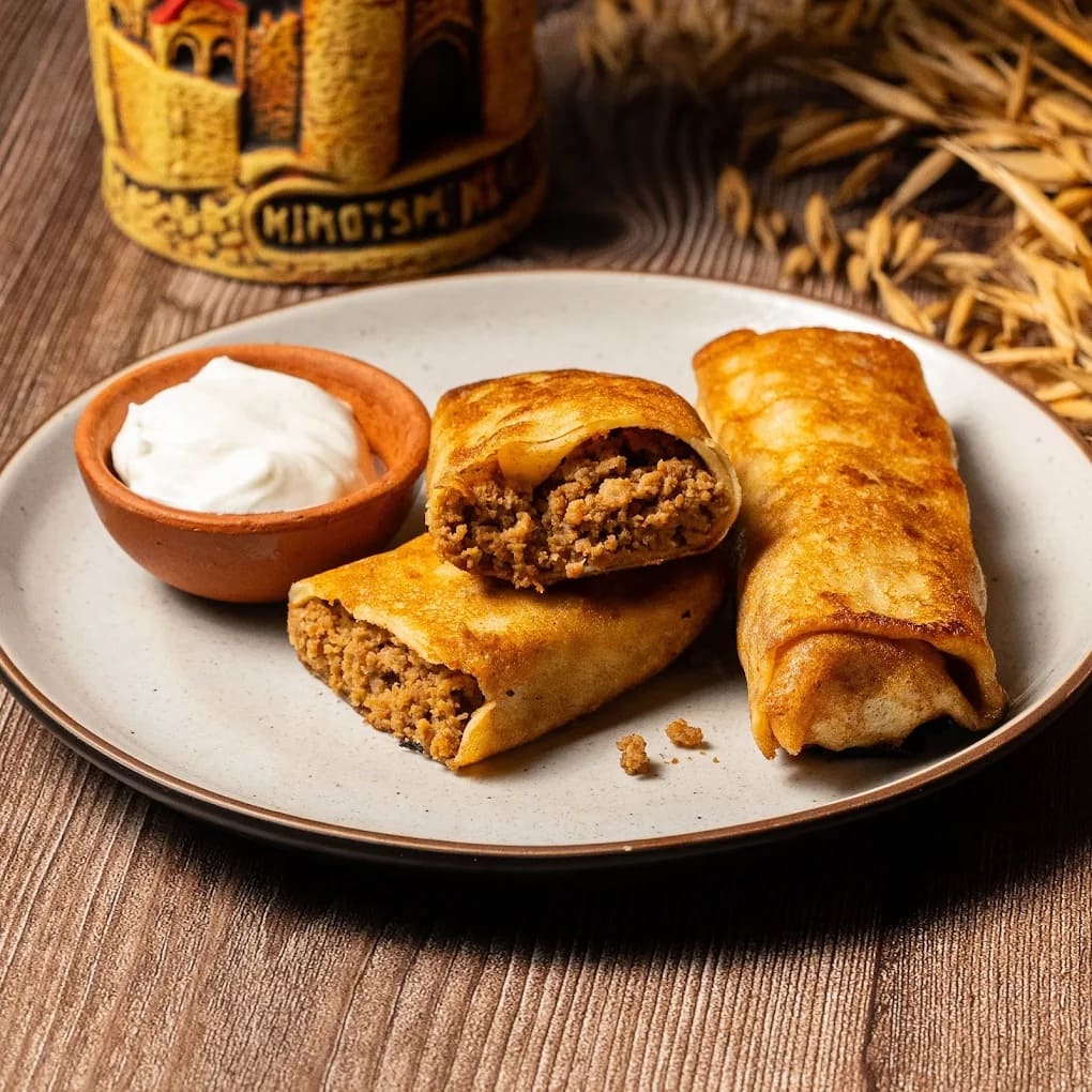 BEEF TRADITIONAL BLINIS