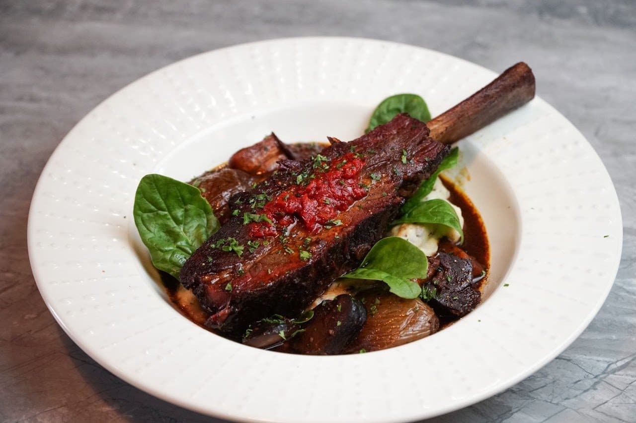 Double Slow cooked Beef Short Rib