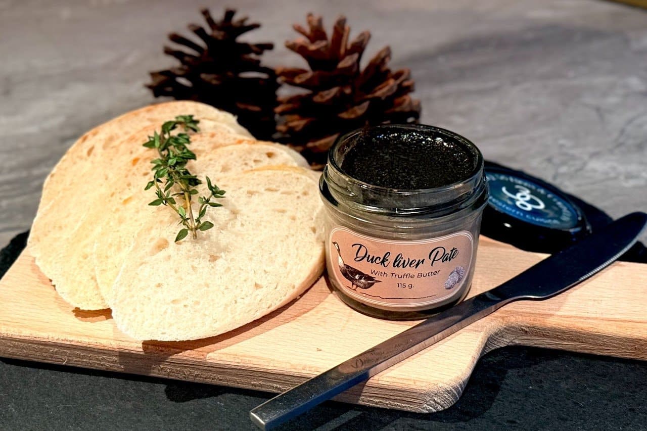 Duck Liver Pate with Truffle Butter