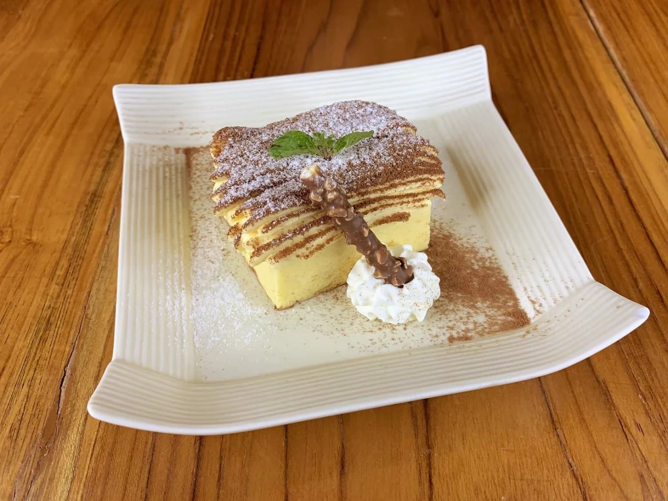 Custard Tiramisu