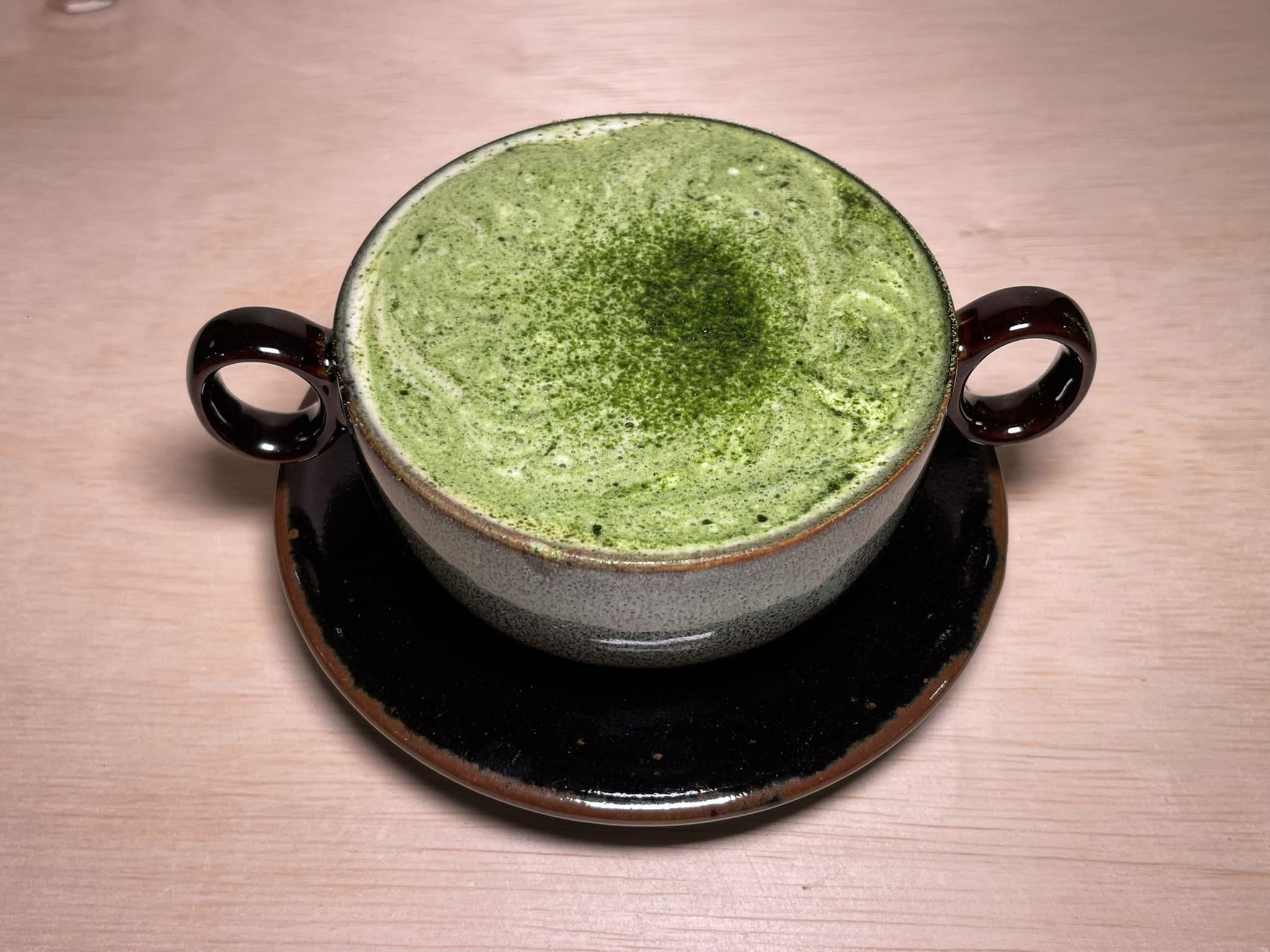 Hot Matcha Cappuccino