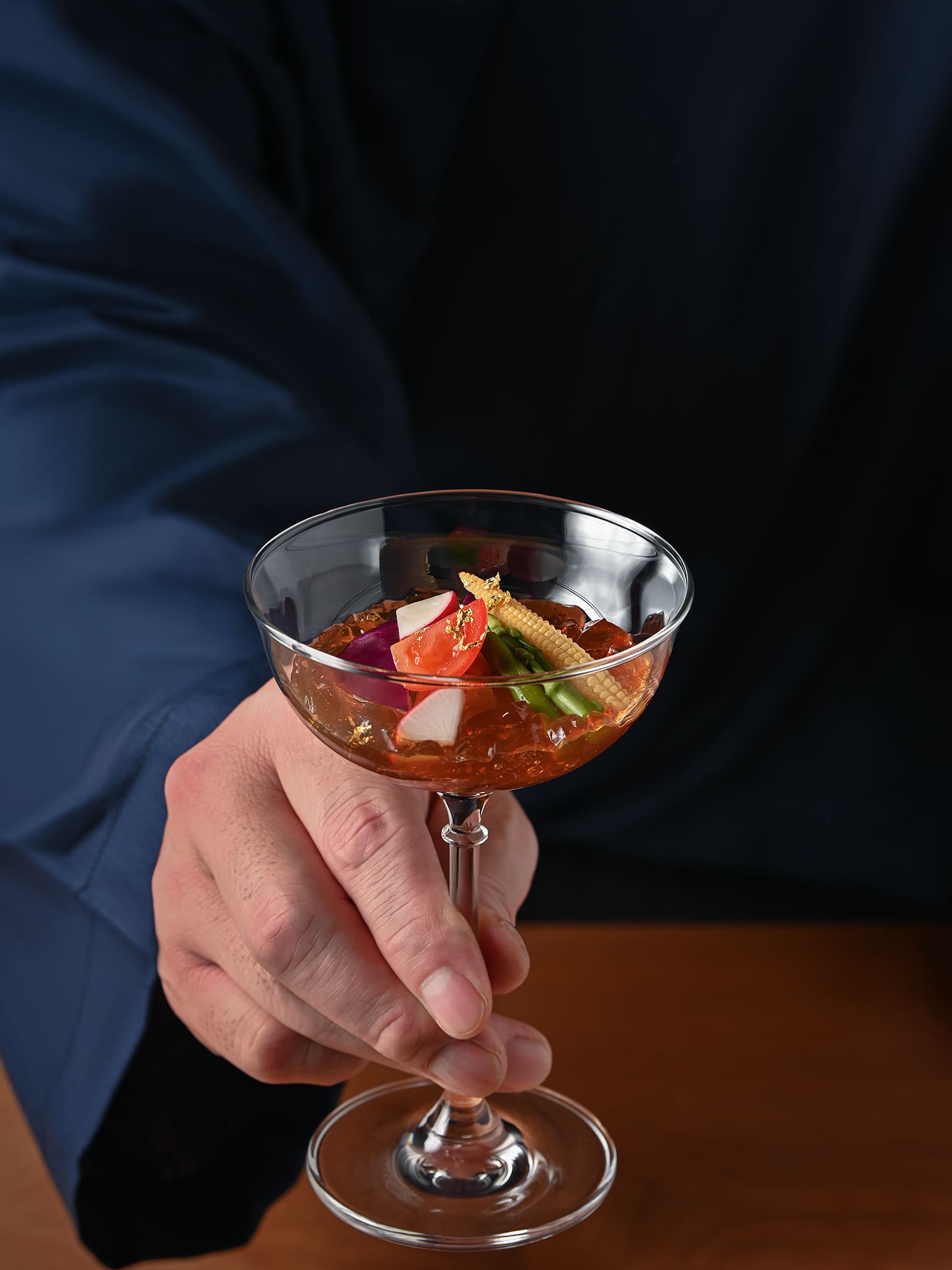 Dashi-Infused Gelée Salad