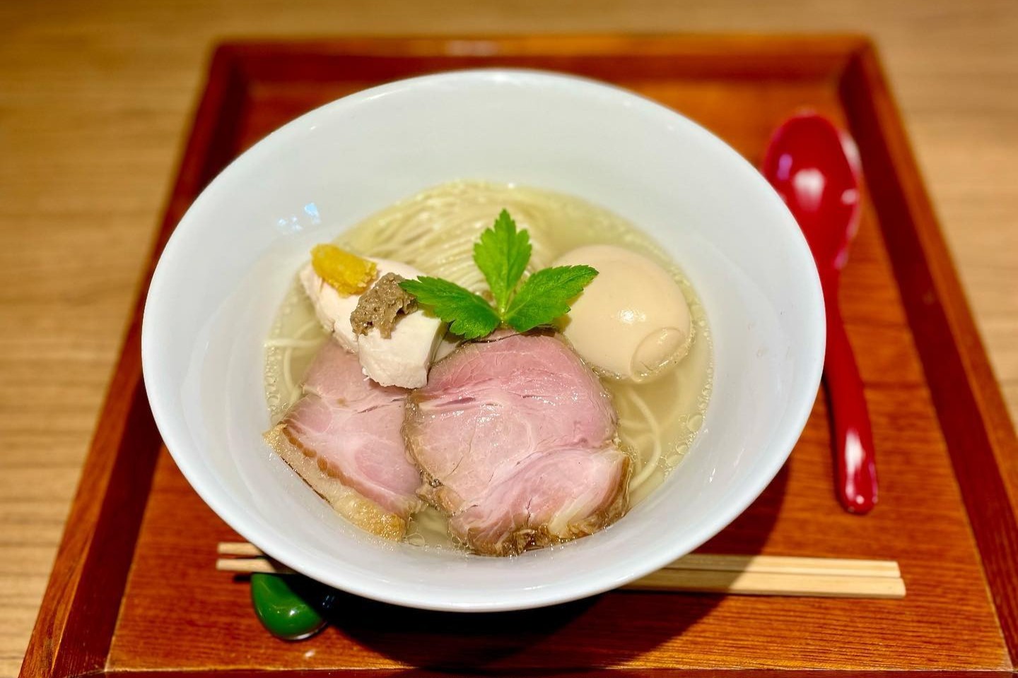 Tokusei Shio Soba w/ Gokubuto Menma