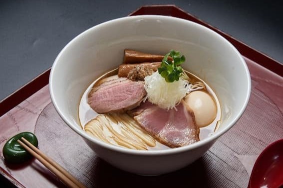 Tokusei "Clear" Shio Soba w/ Gokubuto Menma