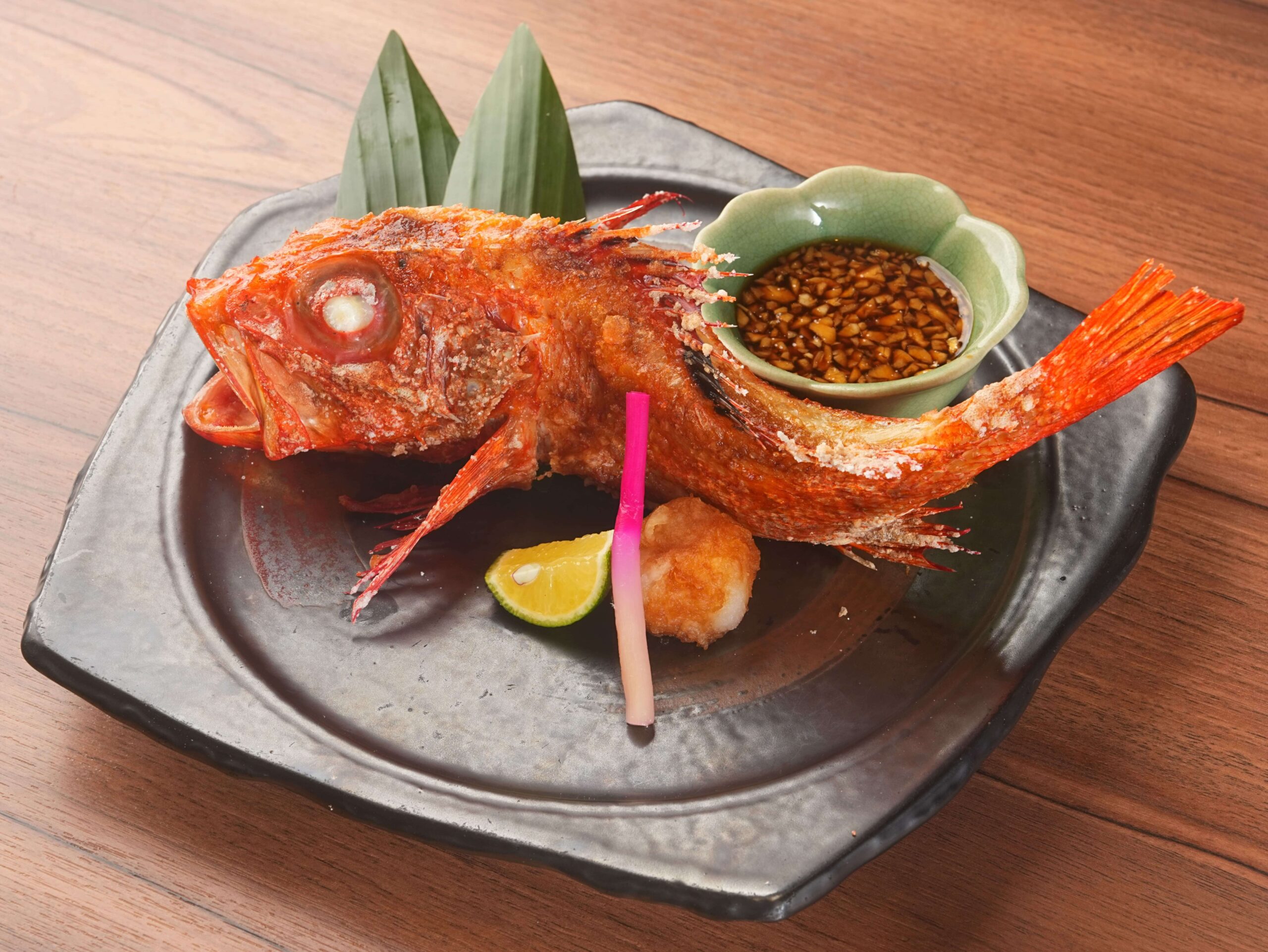 Salt-grilled Kichiji Rockfish
