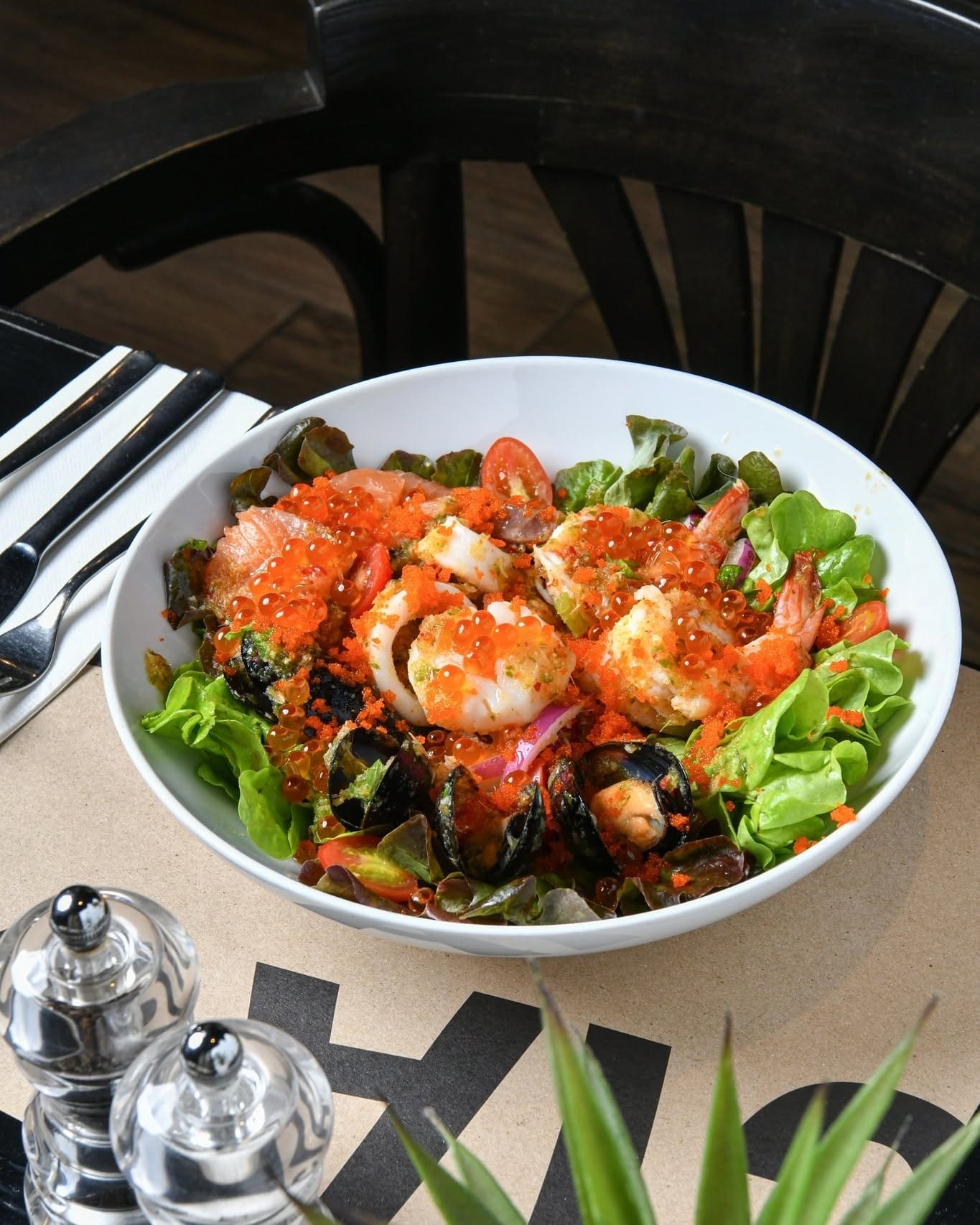 Spicy Mixed Seafood Salad