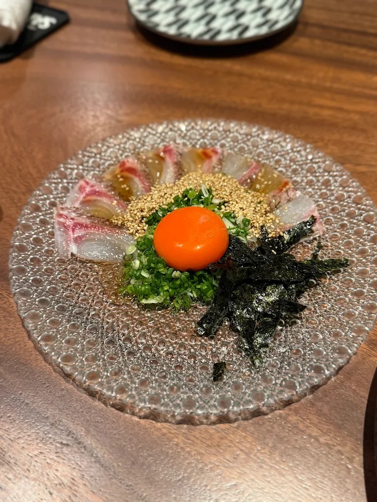 Sea Bream And Yukhoe