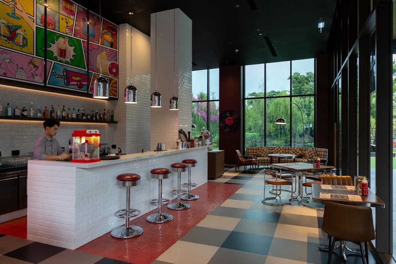 Big Bite Burger Bar & Grill — รูปภาพ (ภายในร้าน)