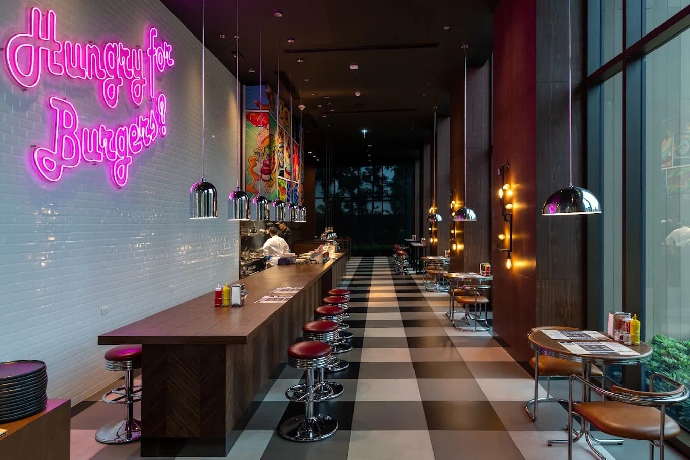 Big Bite Burger Bar & Grill — รูปภาพ (ภายในร้าน)