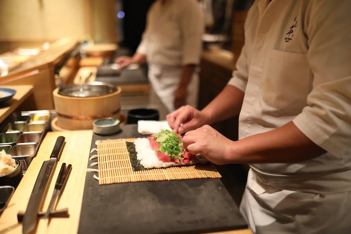 Sushi Kappou Ishimoto — รูปภาพ (ภายในร้าน)