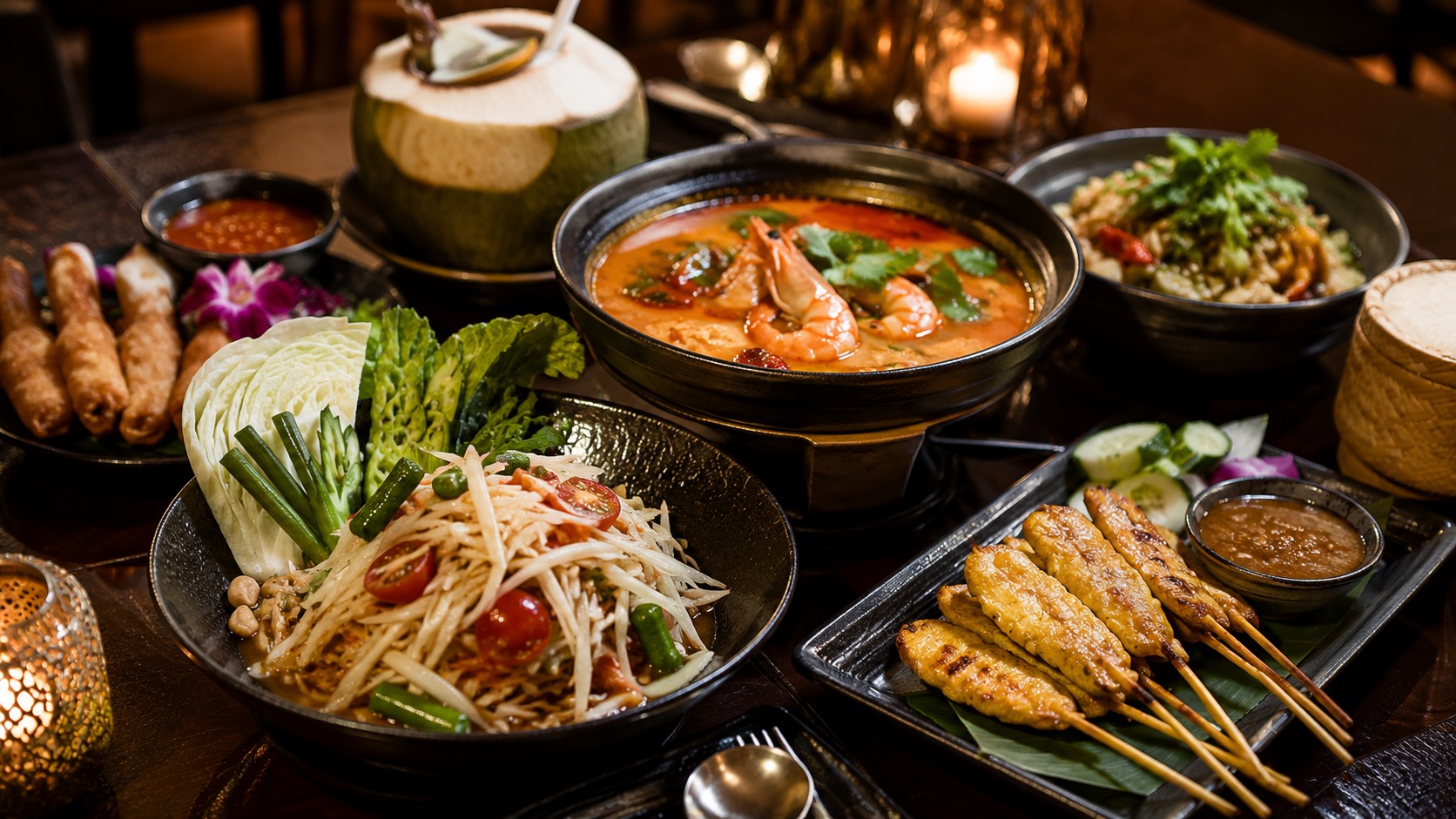 Siam Thai Kitchen อาหารไทย ย่านสุขุมวิท กรุงเทพฯ