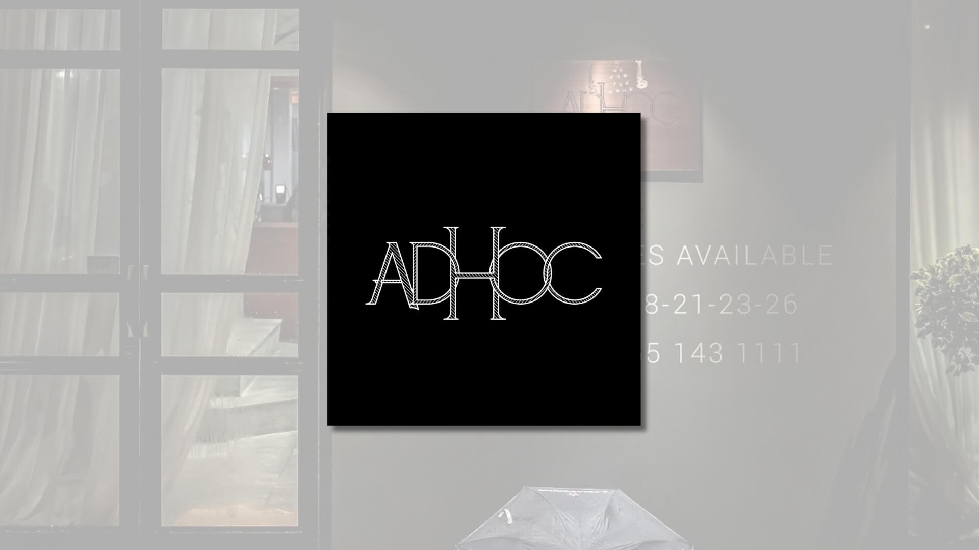 ADHOC BKK อาหารไทย ย่านพร้อมพงษ์ กรุงเทพฯ